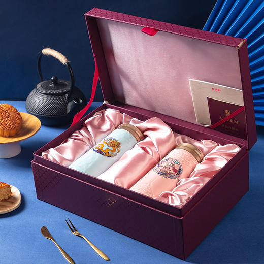 龙凤呈祥系列随身杯2只装 330ml 商品图1