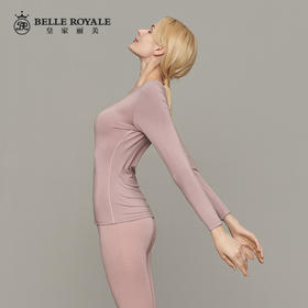 皇家丽美超细德绒女士情侣打底保暖套装BNN8152