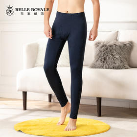 皇家丽美秋季男士德绒超细旦保暖打底裤BNN8163