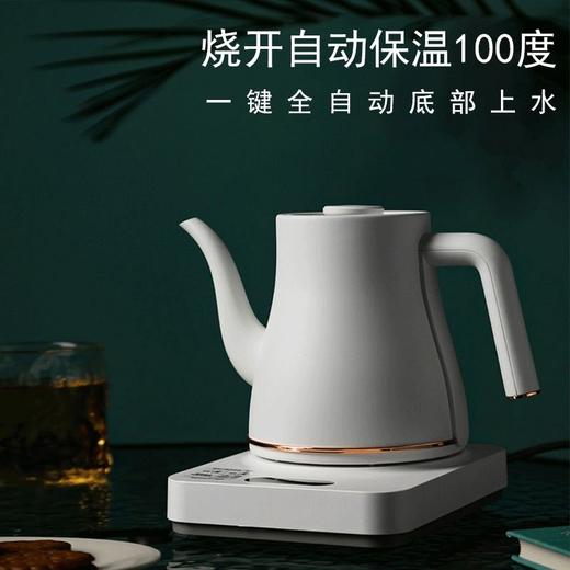 小白壶底部全自动上水电热水壶恒温保温一体抽水式烧水壶泡茶专用 热水壶 全自动 茶壶 时尚 便捷 商品图1
