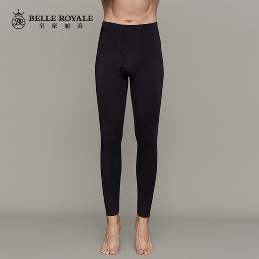 皇家丽美秋季男士德绒超细旦保暖打底裤BNN8163 商品图3