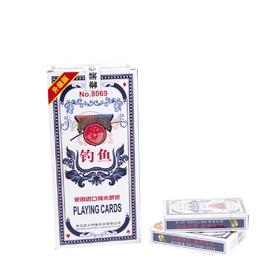 钓鱼主题扑克牌防水耐用户外休闲娱乐必备