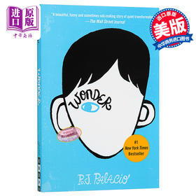 【中商原版】Wonder奇迹男孩全英文版小说畅销同名电影可另搭flipped R.J. Palacio Corgi 帕拉秋 青春励志儿童青少年读物