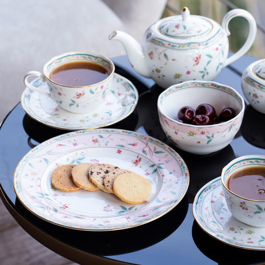 Noritake则武 Hanasarasa花更纱日式小清新盘子点心盘餐盘家用 商品图2