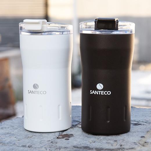 法国santeco车载杯便携随手杯保温杯咖啡杯 不锈钢 杯子 时尚 保温杯 商品图10