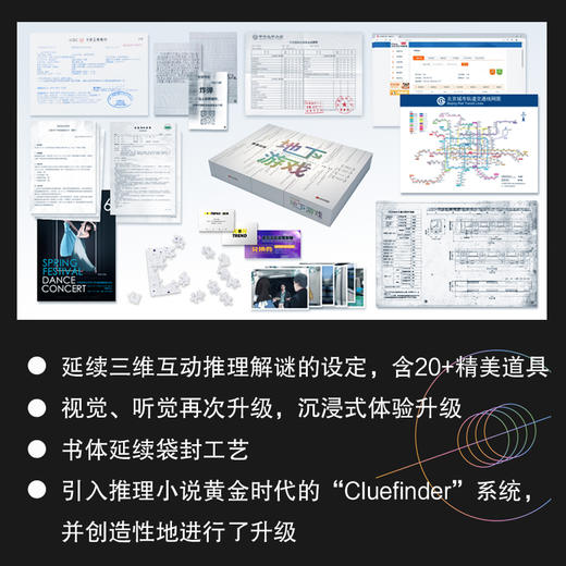 中信出版 | 胜者出局 地下游戏 吴非著 豆瓣8.5高分佳作胜者出局系列第二部 互动推理解谜 商品图3