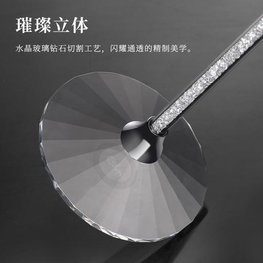 凯洛诗CALOPS钻石水晶红酒杯套装奢华高档高脚杯家用结婚礼盒2个 酒杯 酒具 套装 商品图5