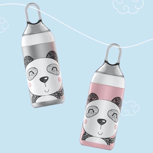 A-SA-HC-350-8 法国santeco 熊猫系列 304钢真空保温杯便携 商品图2