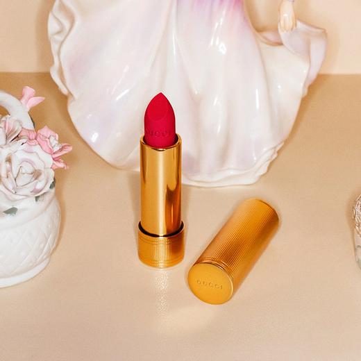 Gucci/古驰倾色绒雾唇膏金管哑光口红25#500#509#505 商品图3