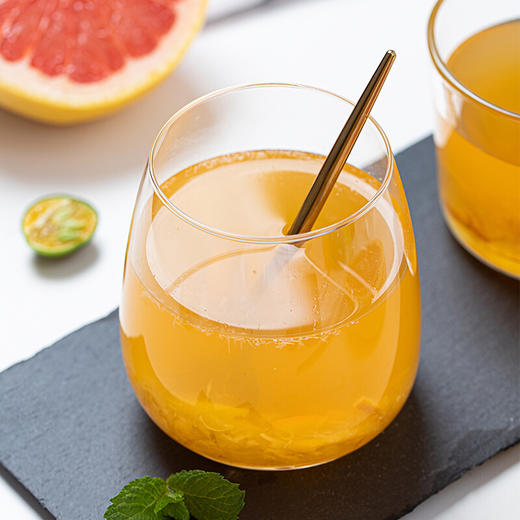 韩国全南蜂蜜柚子茶1000g/580g 水果味茶果酱冷热冲泡水喝的饮品 021620/021621 商品图1