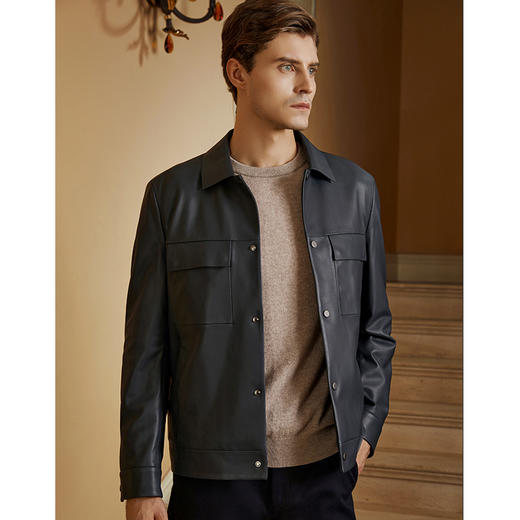 YvesFigarau伊夫·费嘉罗923818羊皮革皮衣 商品图1