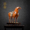 黄铜唐马工艺品摆件客厅马到成功酒柜玄关柜高档办公室大气装饰品 纯铜 摆件 轻奢 高端 商品缩略图1