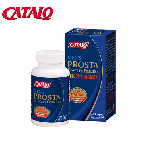 CATALO家得路特强男士前列配方 草本锯棕榈南瓜籽6效复合胶囊 （保质期2026.11） 商品图1