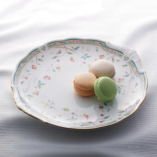 4409L/T58119A日本则武花更纱派对盘27.9厘米 商品图2