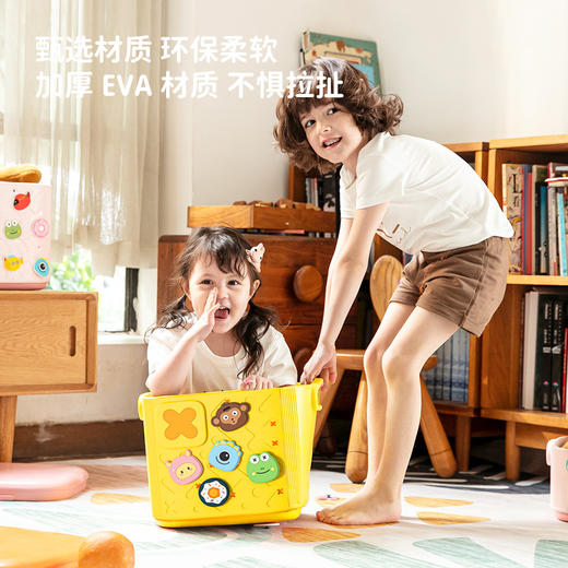 【出行玩具箱】儿童卡通收纳玩具工具箱，户外家用野餐手提收纳盒，帮助宝宝养成自主收纳好习惯 商品图2