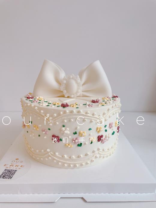 多款~小碎花裱花蛋糕送女生老婆蛋糕-低糖处理无添加 商品图2