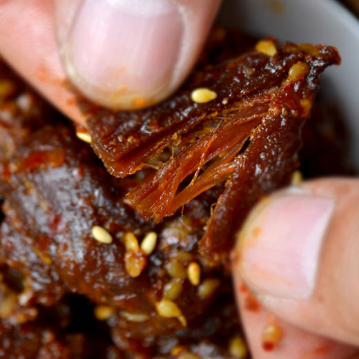 【麻辣鲜香】九匠牛麻辣/烧烤牛肉100g真空包装追剧游戏必备零食 商品图4