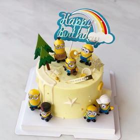 快乐的小黄人 · 童趣奶油蛋糕