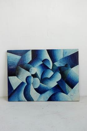 【在仓】抽象立体油画