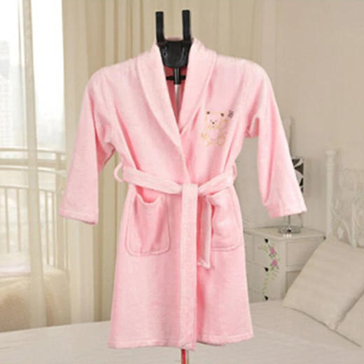 竹纤维大童割绒浴袍010 商品图0