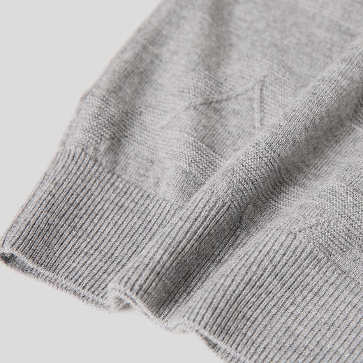 YvesFigarau伊夫·费嘉罗100%绵羊毛秋冬新款套头舒适保暖打底休闲毛衣921166 商品图5