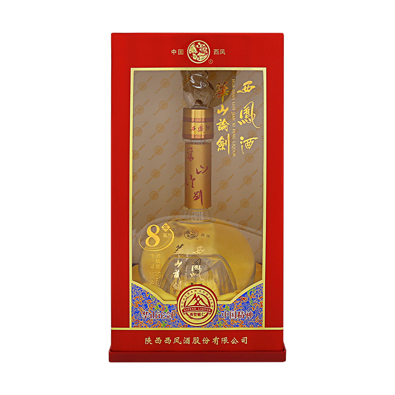 52度50cl华山论剑西凤8年陈酿