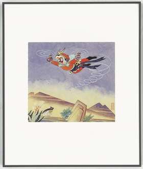 张光宇收藏级版画丨《西游漫记》之孙悟空