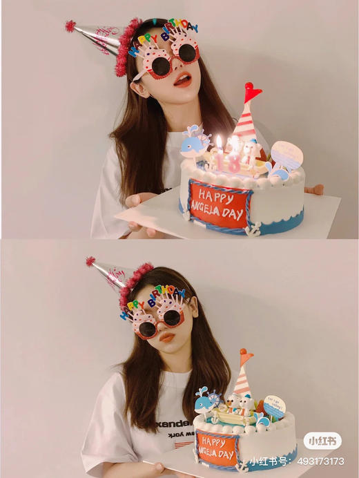 蛋糕周边配套：网红生日帽，搭配蛋糕配送，不单独售卖，单卖不发 商品图4