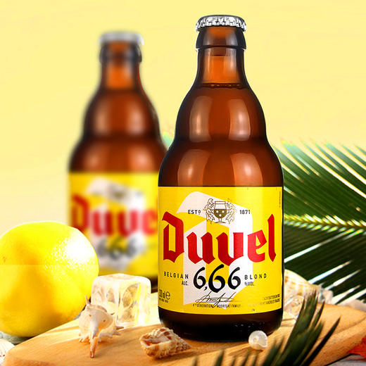 比利时督威 666 艾尔啤酒  6.66%vol  330ml 商品图3