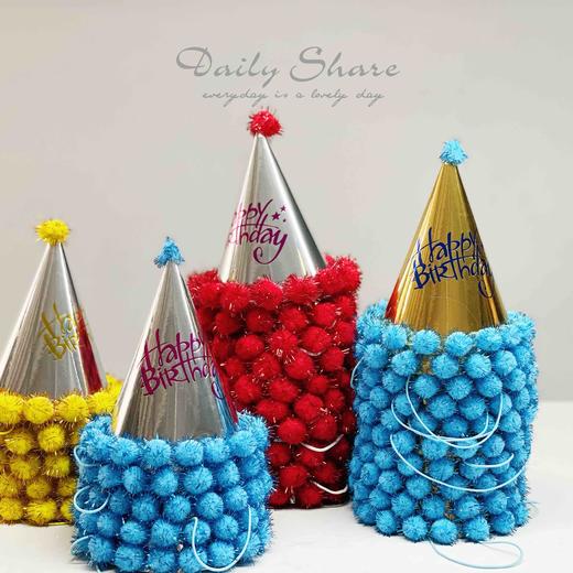 蛋糕周边配套：网红生日帽，搭配蛋糕配送，不单独售卖，单卖不发 商品图1
