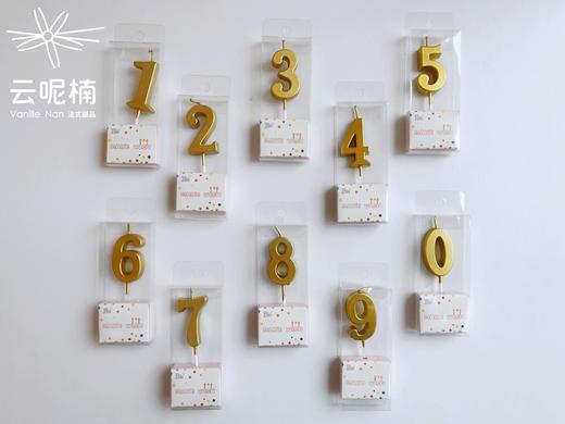 数字蜡烛（请备注数字） 商品图1