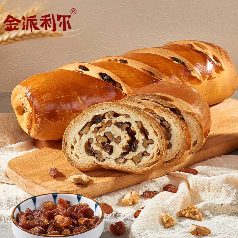 金派利尔新疆坚果大列巴365克*2