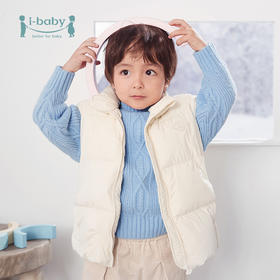 【仅剩80码 79元秒杀】ibaby×outlast太空科技恒温落肩面包服羽绒服马甲白鹅绒服
