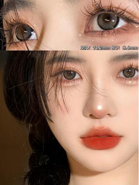 【小红书推荐款】econo，夏朵花园，年抛/直径14.2/着色13.3，168/一副， 268/两副