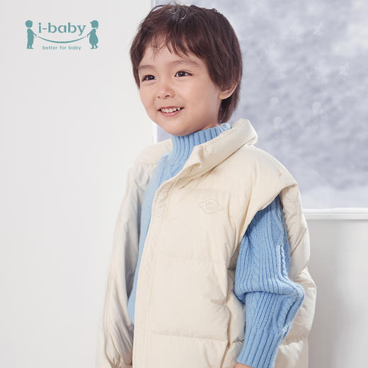 【仅剩80码 79元秒杀】ibaby×outlast太空科技恒温落肩面包服羽绒服马甲白鹅绒服 商品图3