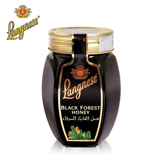 德国琅尼斯天然黑森林蜜500g/1000g 黑森林松树蜂蜜 好蜂蜜营养健康高端大气 030697/031249 商品图0