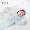 【仅73码银色 199元秒杀】ibaby×outlast太空科技恒温儿童羽绒服  婴幼儿防水保暖连体式羽绒爬服白鹅绒服 商品缩略图3