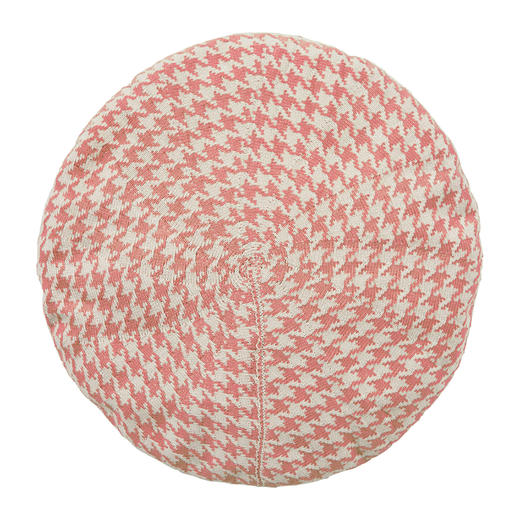 北京仓｜LAULHERE-Glaieul-玫瑰粉 千鸟格 贝雷帽［法国设计师］ 商品图3