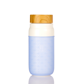 大道至简木纹盖随手杯500ml单层