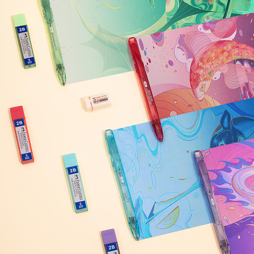 【福利购2026】德国辉柏嘉 “山海经” 学生考试专用2B涂卡笔套装 商品图3