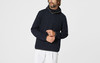Sease - Drone Hood - Navy Blue - 男装 - 卫衣 - 深蓝色 商品缩略图0
