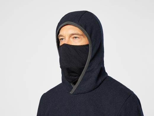 Sease - Drone Hood - Navy Blue - 男装 - 卫衣 - 深蓝色 商品图3
