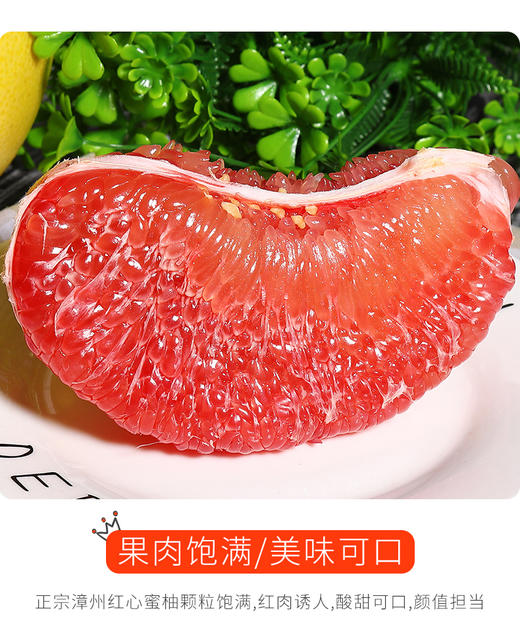 三红蜜柚3个10元（1.25-1.75kg/个）【LY】 商品图2