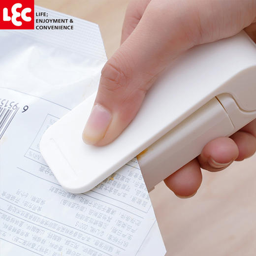日本LEC迷你小型家用加热封口机塑料袋保鲜袋零食袋密封器【不支持补差，非质量问题不退不换】S 商品图4