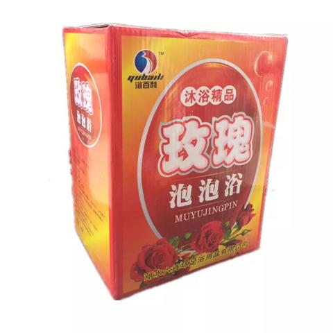 浴百利泡泡浴60ml/袋 牛奶泡澡奶浴泡澡泡泡浴起泡浴室儿童泡澡温成人沐浴露玫瑰泡浴液 商品图5