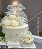 白色满天星鲜花主题蛋糕：（所谓的成熟，大概就是喜欢的东西还是喜欢，只是不再强求罢了。保持纯真和可爱，活成自己喜欢的样子） 商品缩略图0