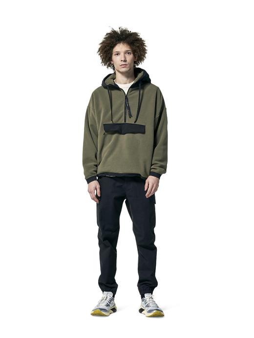 Holden - Polartec® Fleece Anorak - Stone Green - 男装 - 卫衣 -  绿色 商品图2