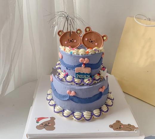 抱抱熊蛋糕： 商品图0