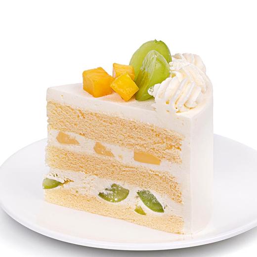 【动物奶油蛋糕，100%新鲜水果】新品--鲜果双萃2磅蛋糕，免费送货 商品图1