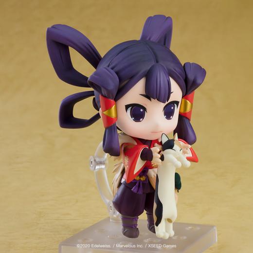 【GSC现货】天穗之咲稻姬 伸长猫迷你模型 商品图3